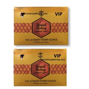2 Boxes of Royal honey packs. 12 packs of Royal honey