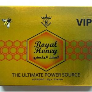 Royal honey packs for men. 12 Sachets V.I.P Honey – 20G 48 boxes